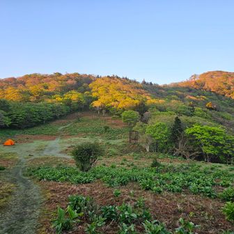 日の出に合わせて、午前５時に出発しました。