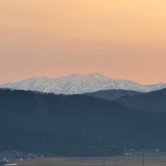 白山もキレイ✨
