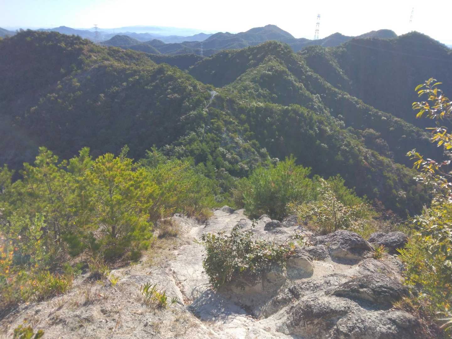 馬の背登山口-桶居山 往復コースの写真