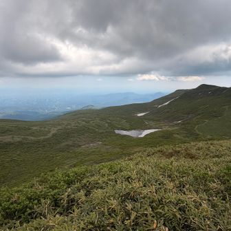 泉水沼と横岳