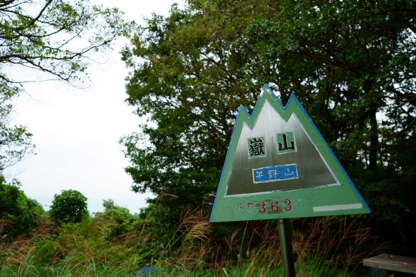 嶽山　山頂プレート