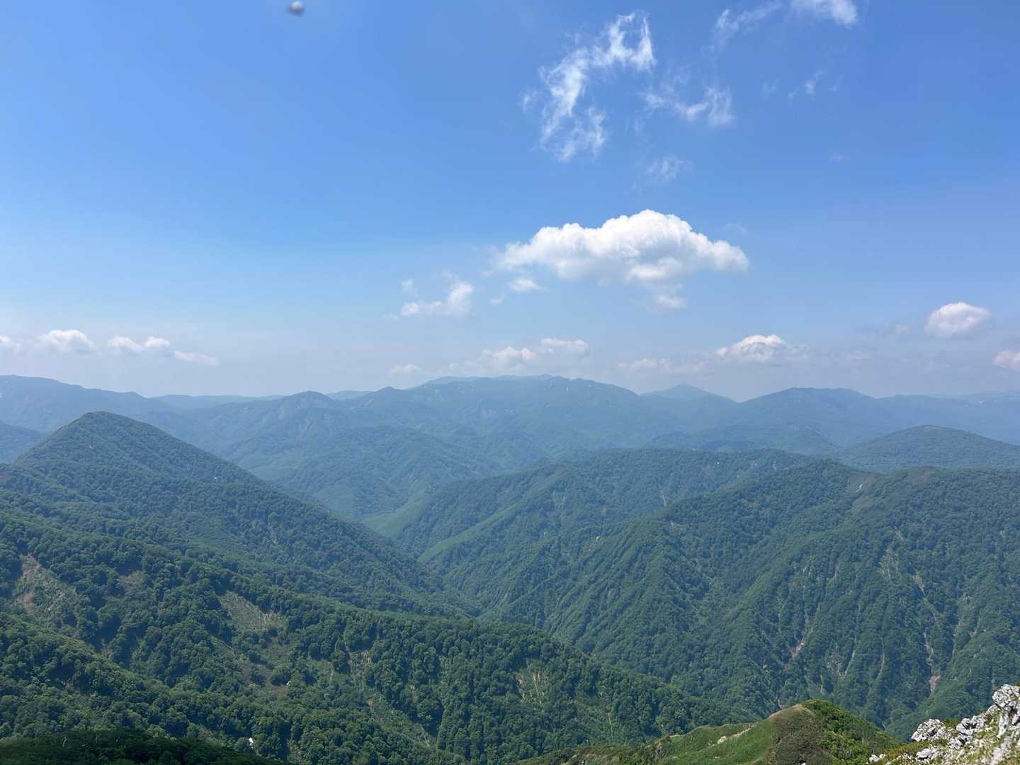 メップ岳方面
ずっと素晴らしい眺望あり✨