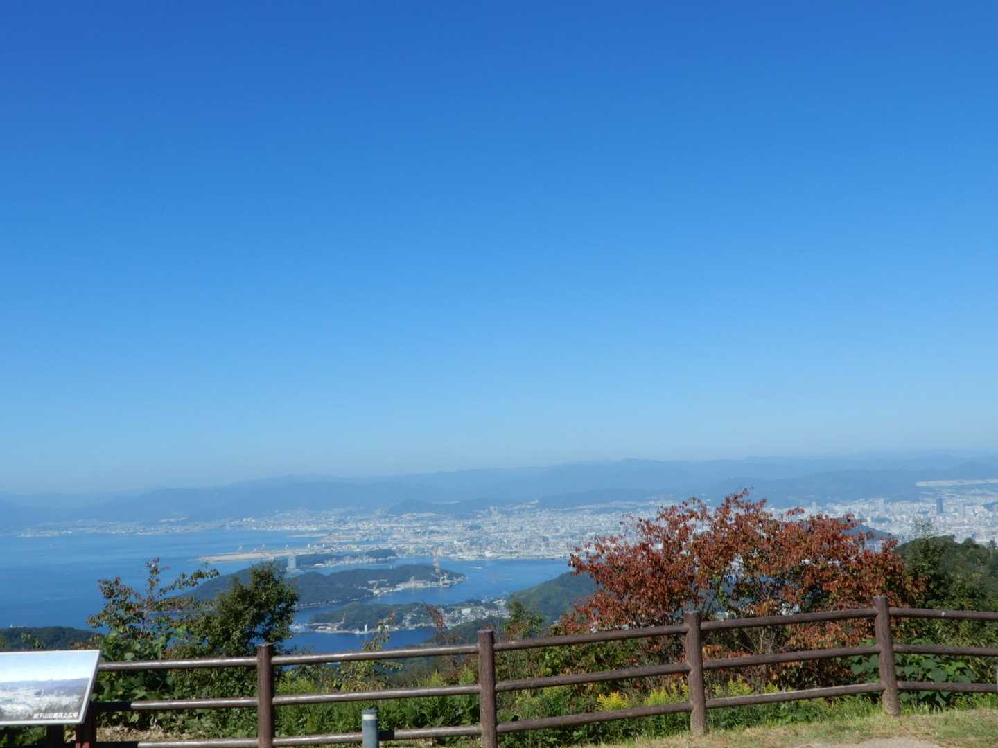 山頂広場からの展望