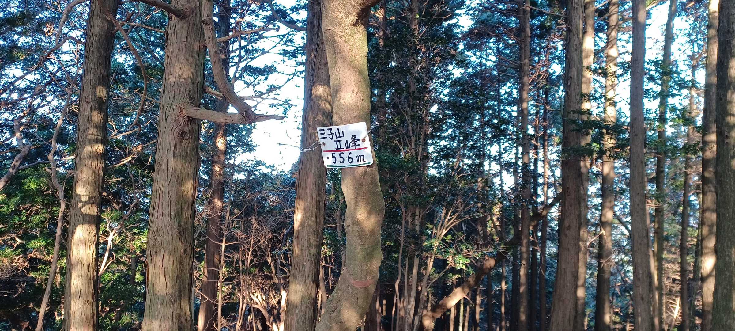 Ⅱ峰山頂