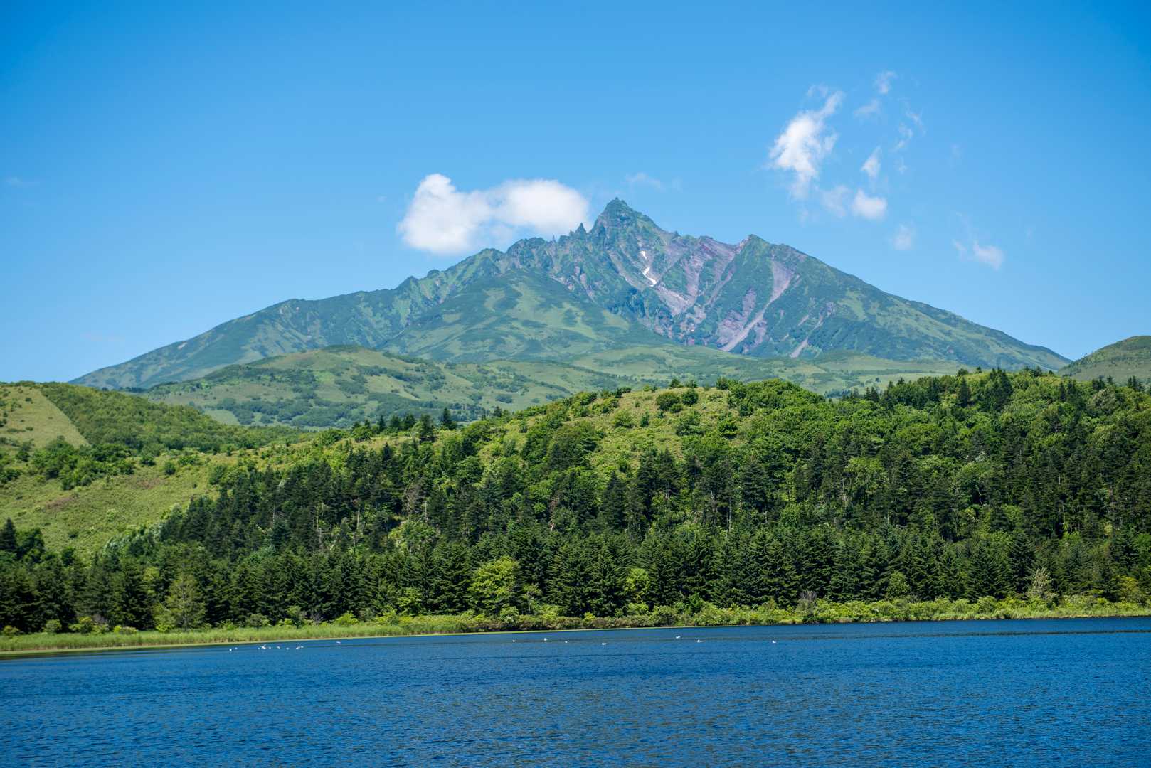利尻山の写真