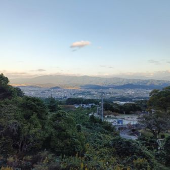葛城山 ロープウェイ駅付近より