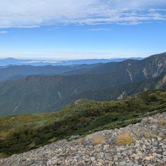 中央アルプス、恵那山や御嶽山も。