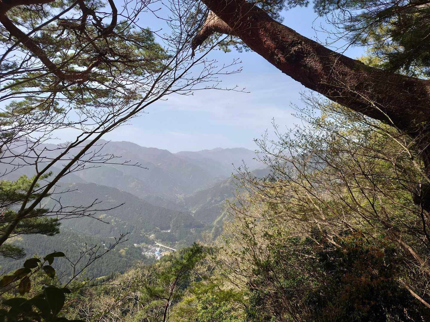 展望スポット　剣？丸笹？