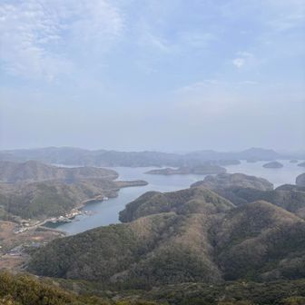 今日の烏帽子岳から