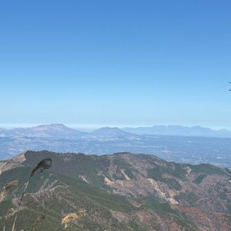 雲一つない絶景でした。
阿蘇、由布岳、鶴見岳、くじゅうが見えます。