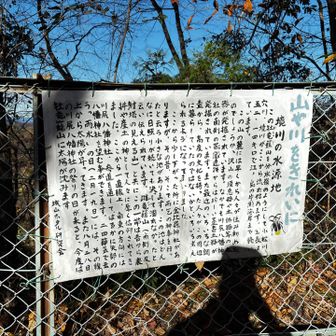 境川水源の一つ