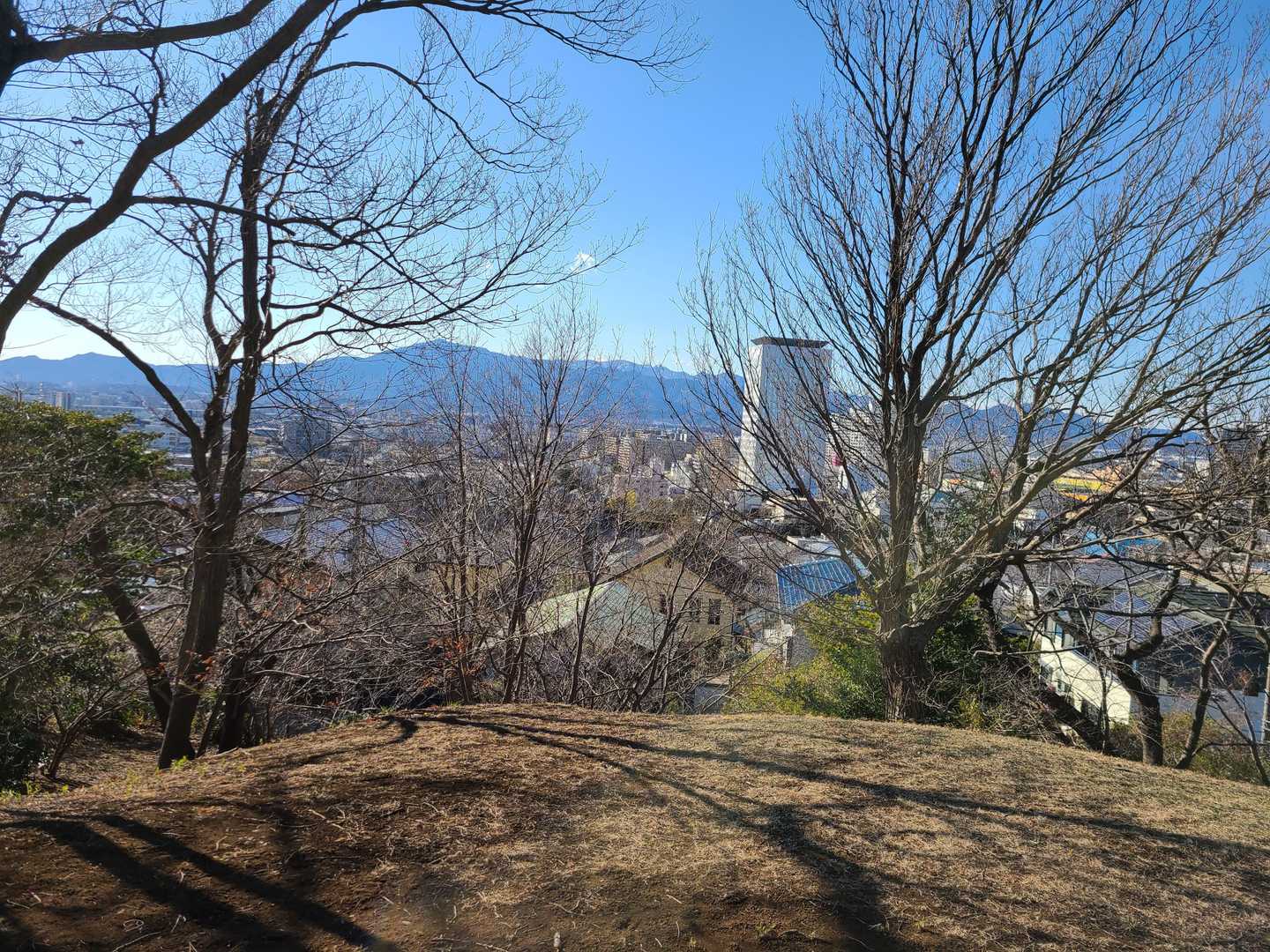 瓢箪山山頂です🎵

