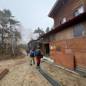 こちらにデポしてピーク取りに