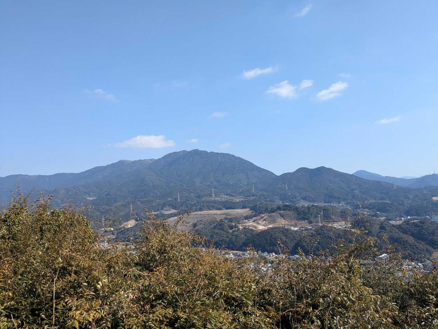 宝満山方面😎
