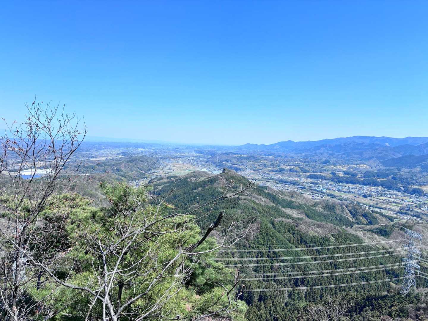 鍬柄岳登山口-鍬柄岳-大桁山-大桁山登山口-川後石峠 周回コースの写真