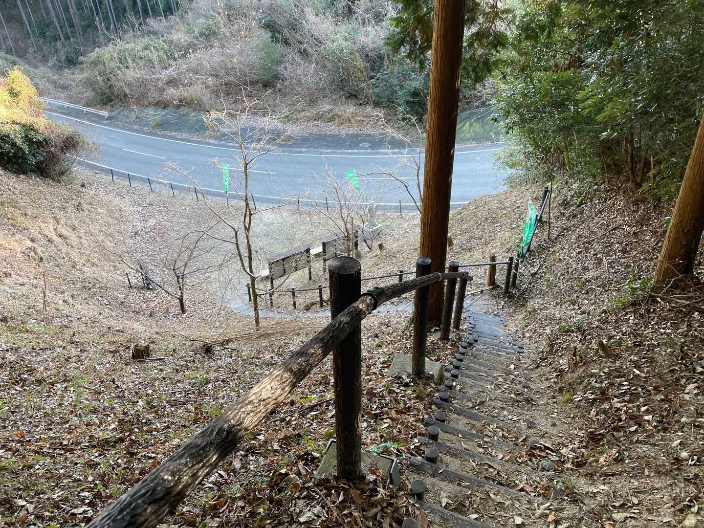 ここからも登れるのね
楽々ルート😎