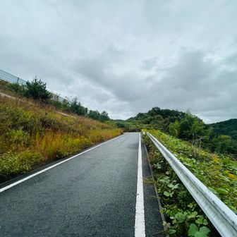 新名神ができて整備されたところを登る。