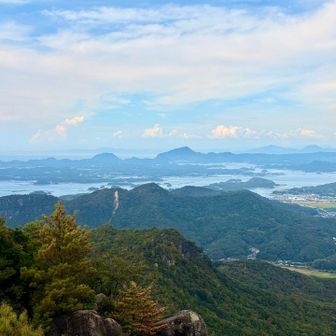 景色は最高！暑い。