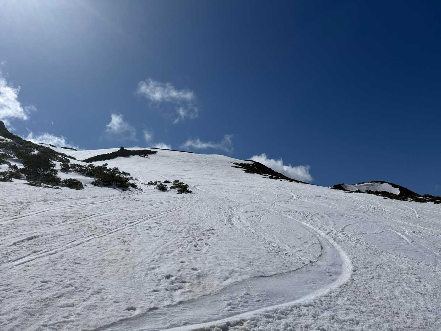 気持ちの良い斜面でした
