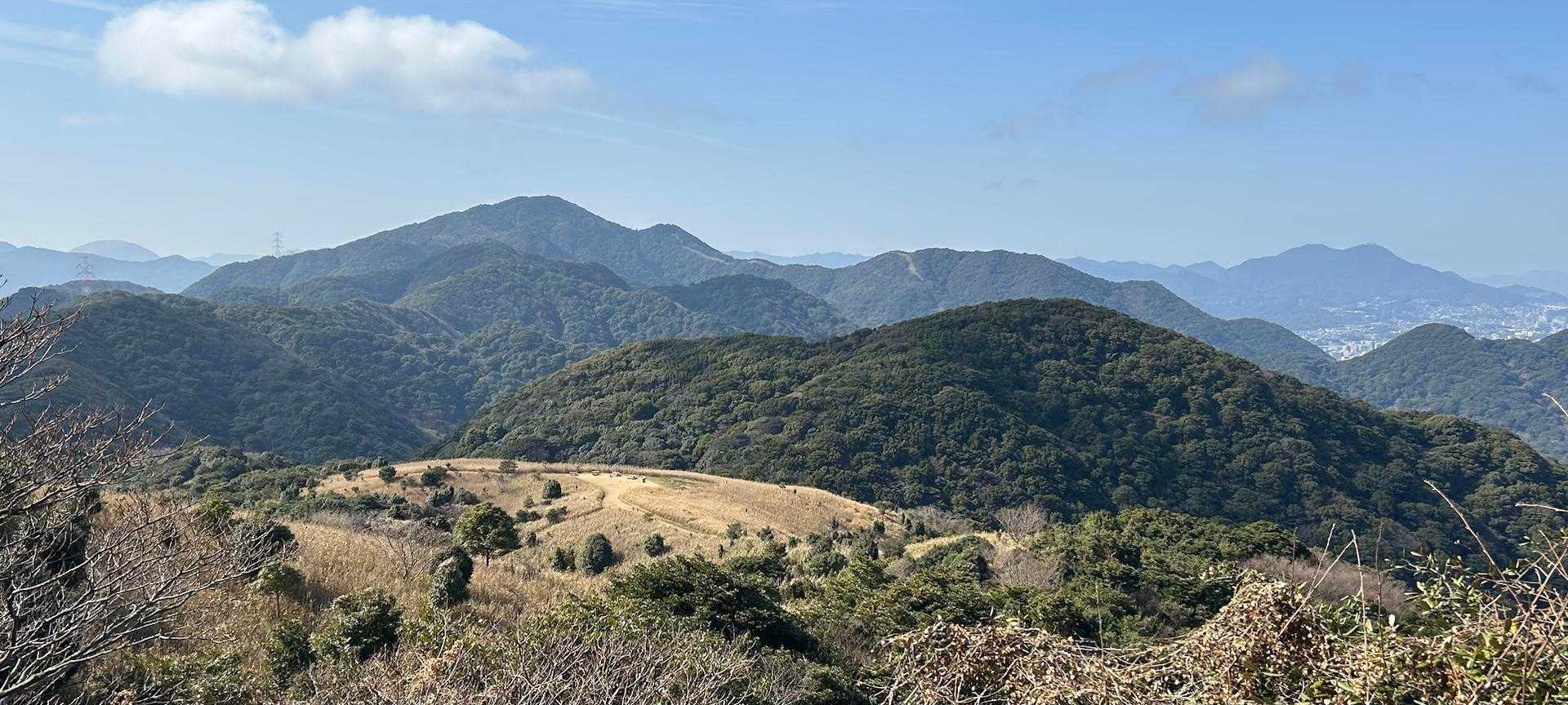 足立山-冨野山-大台ヶ原-戸ノ上山 縦走コースの写真