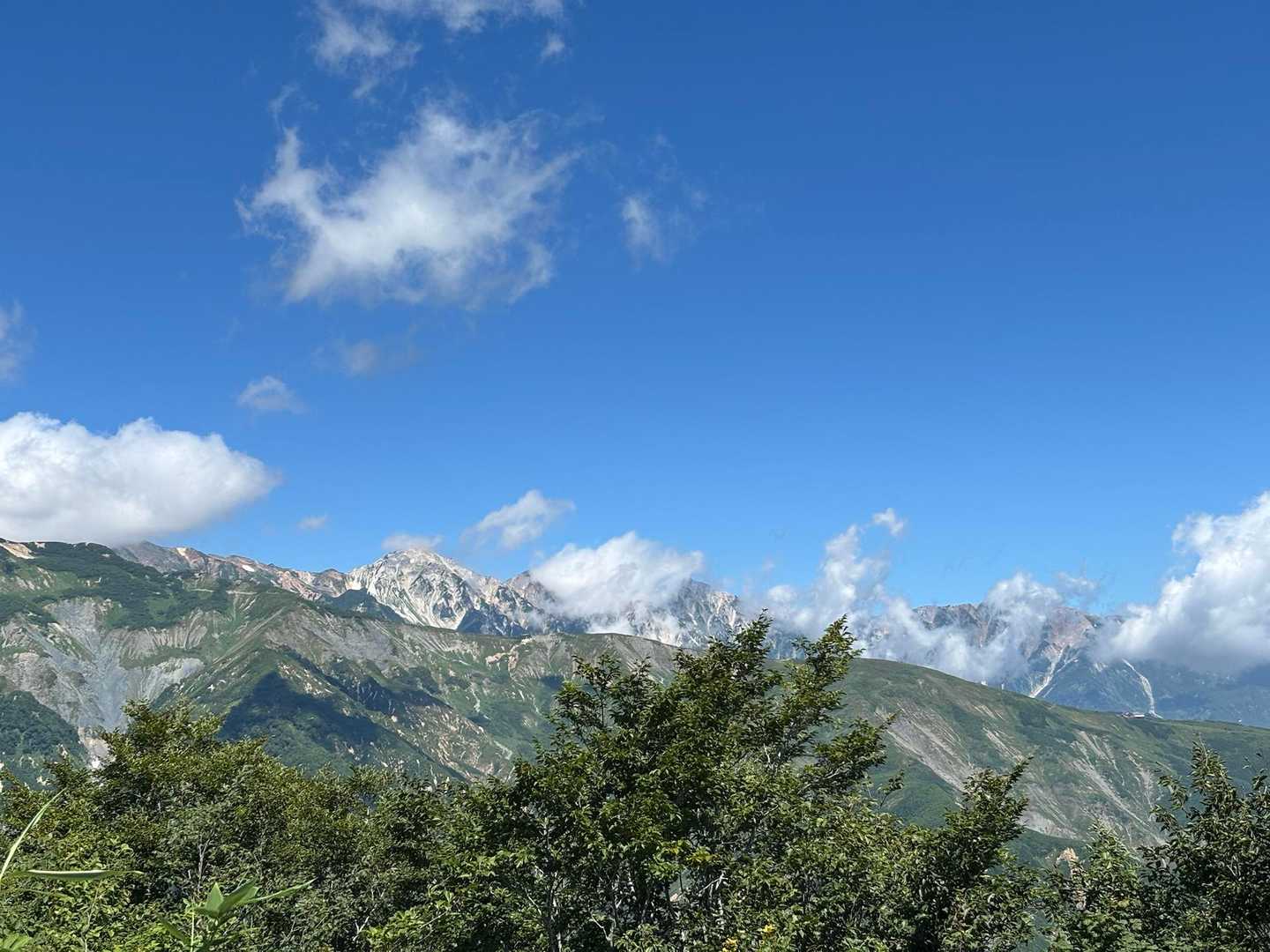 白岳-西遠見山-大遠見山-中遠見山-地蔵の頭-アルプス平駅 縦走コースの写真