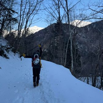 白出沢まで戻ったら、あとは林道をテクテク歩き👣