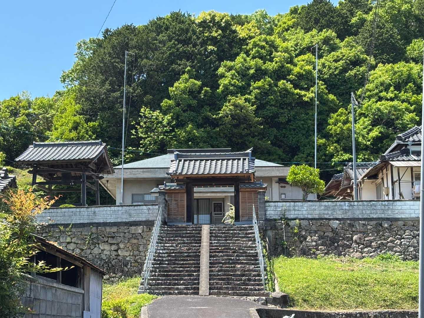 たけべ古道登り口-法寿山-たけべ古道登り口 周回コースの写真