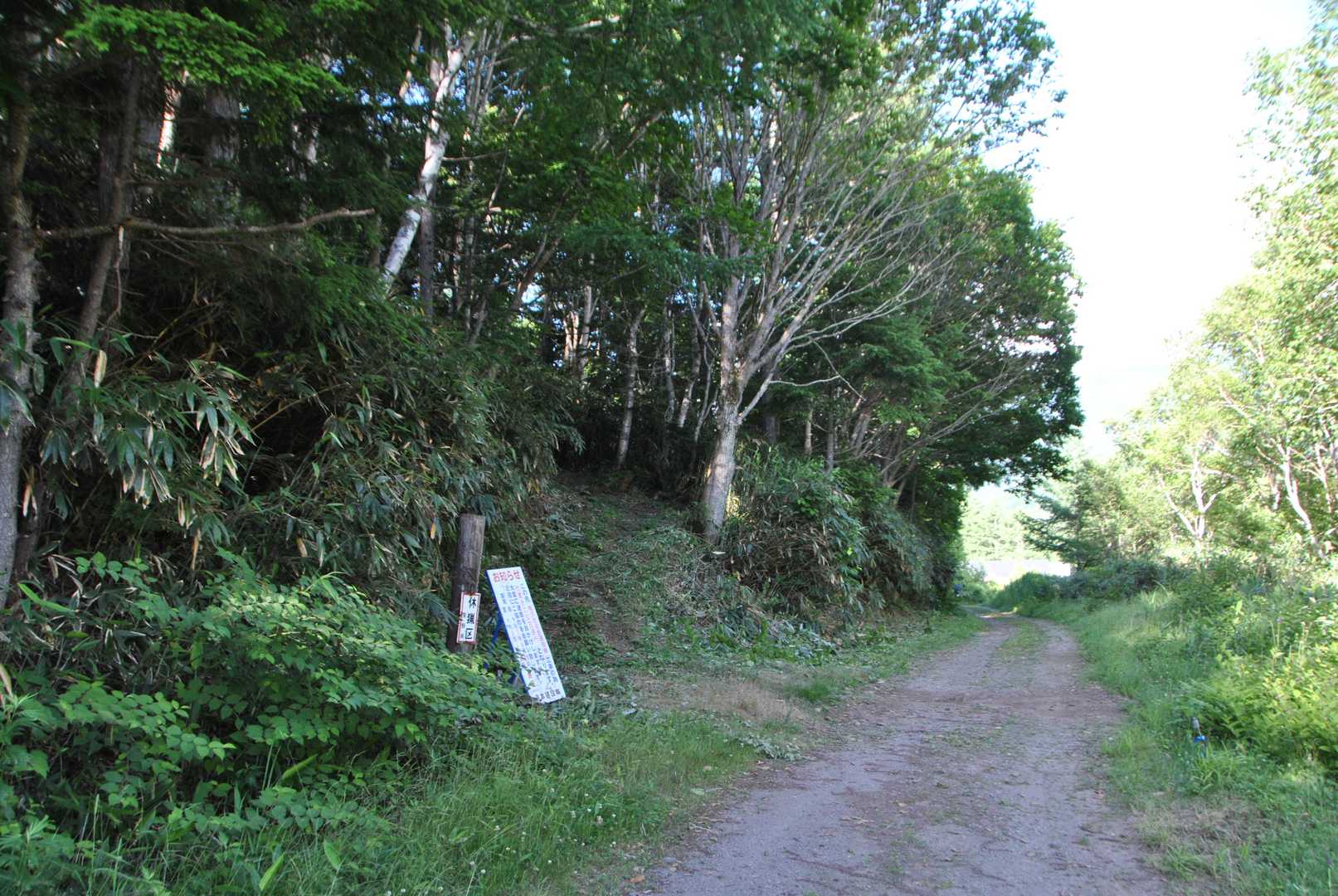 登山口到着ｗ