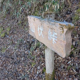 と思ったら、山伏峠と分かるのは、この銘板のみで、全然峠らしからぬ場所。