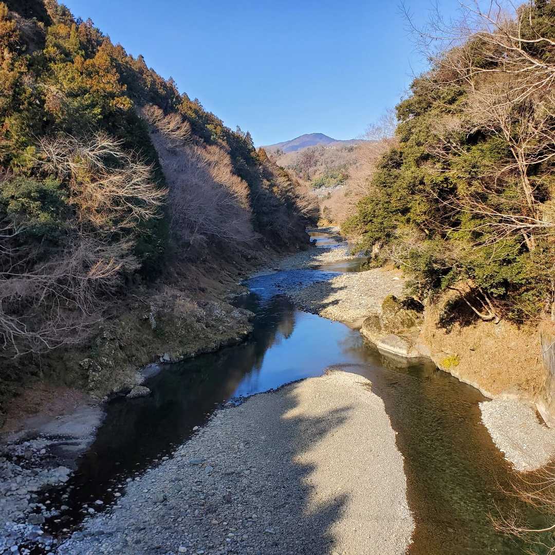 川を渡ります🌉