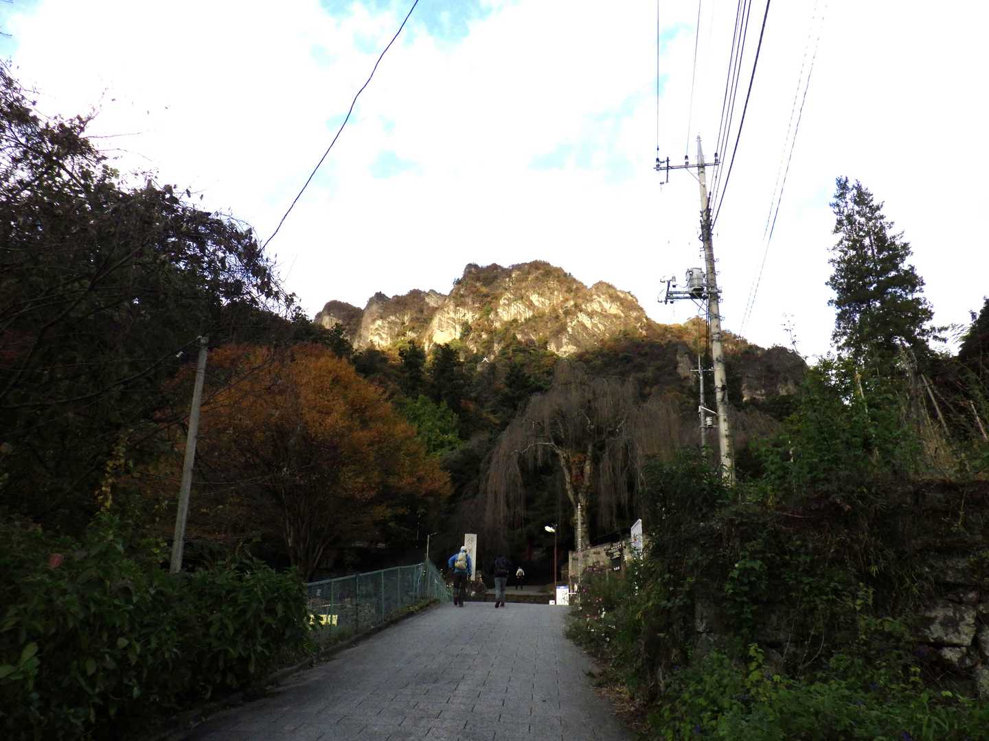 妙義神社-大の字-天狗岳-相馬岳-タルワキ沢分岐 周回ルートの写真