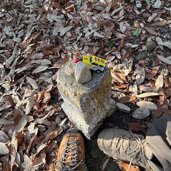 三角点〜いつもの〜🥾
今日はkeenのjasper💞
落葉で滑る滑る🍂