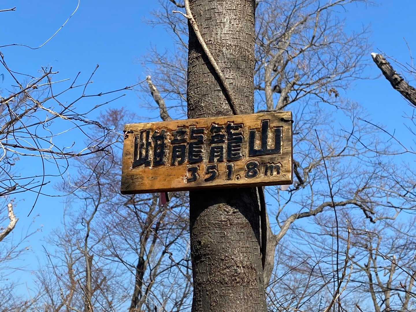 あっという間に雌龍籠山