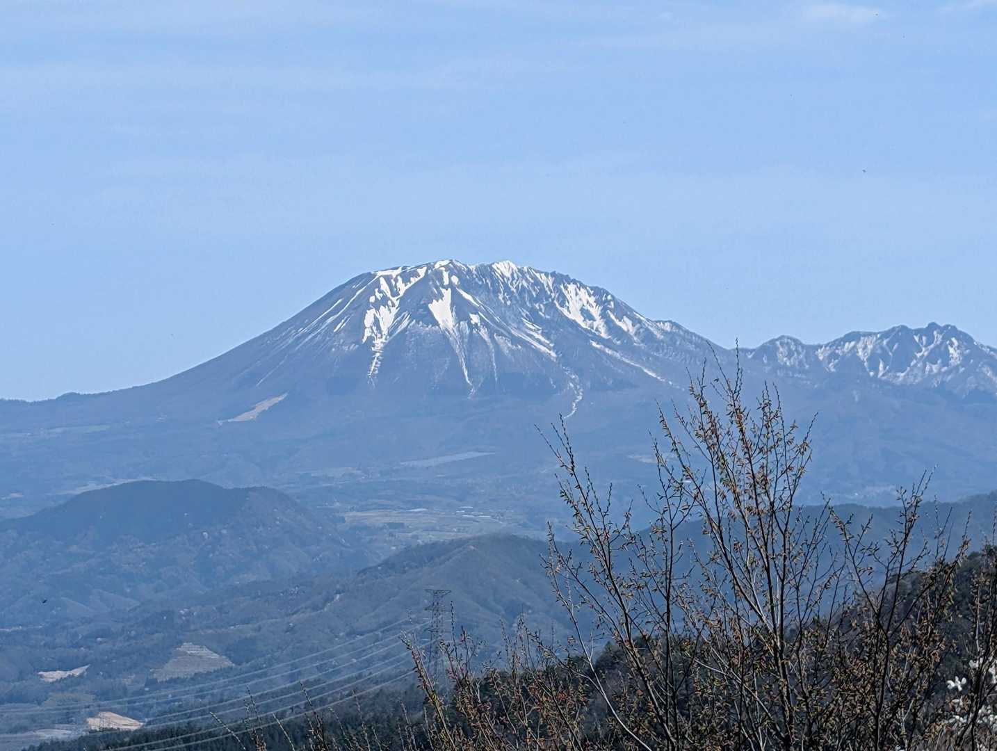 大山アップ😍キレイ〜