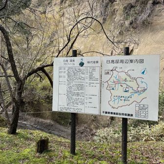 梅ヶ瀬渓谷最奥部にある、明治の教育者・日高誠実（のぶざね）が隠棲した屋敷跡