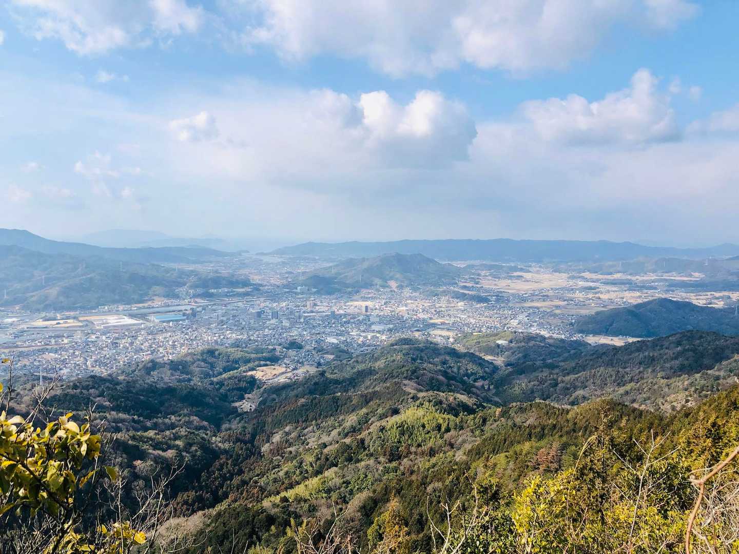 振り返るとご褒美✨
柳井市街方面