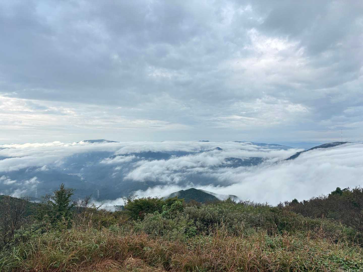 瑞梅寺登山口-井原山-本富士山-富士山-雷山-上宮-洗谷登 周回コースの写真