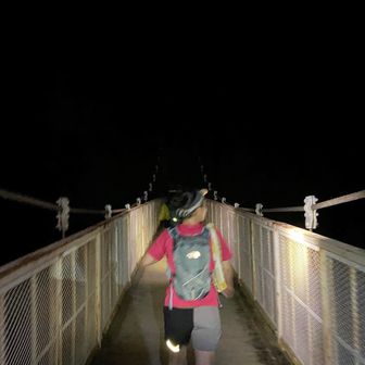 鍋蓋山へ。
ここから摩耶山はイノシシと良く出会うエリアです。時々笛を吹きながら進みます。