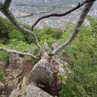 続いて登ります

うん、滑りますね