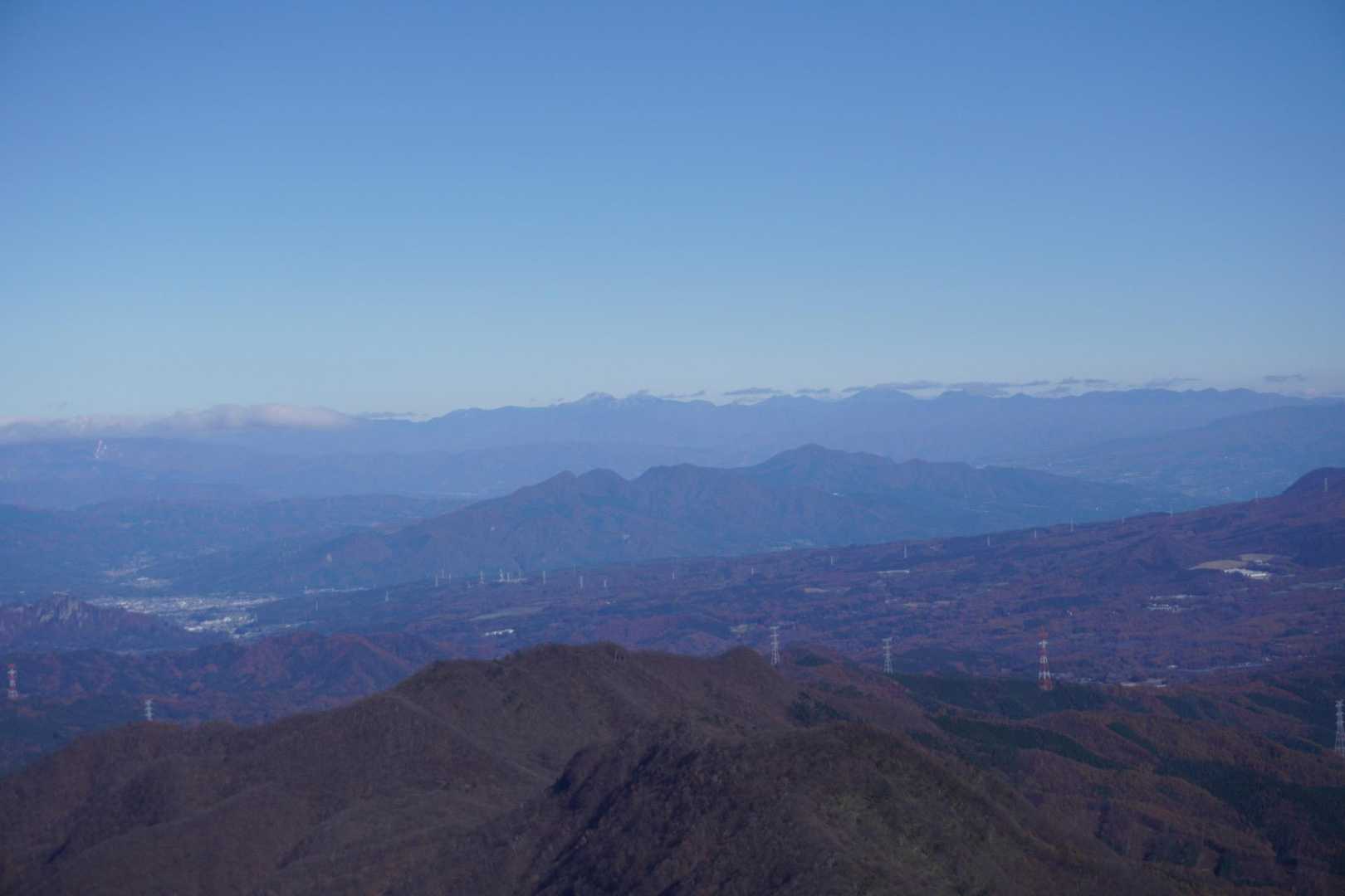 奥に日光白根山や男体山が見えました😆
嬉しい！