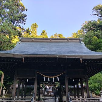 神社に出てきました🙏気持ちよく歩けた朝😄おつかれ山！