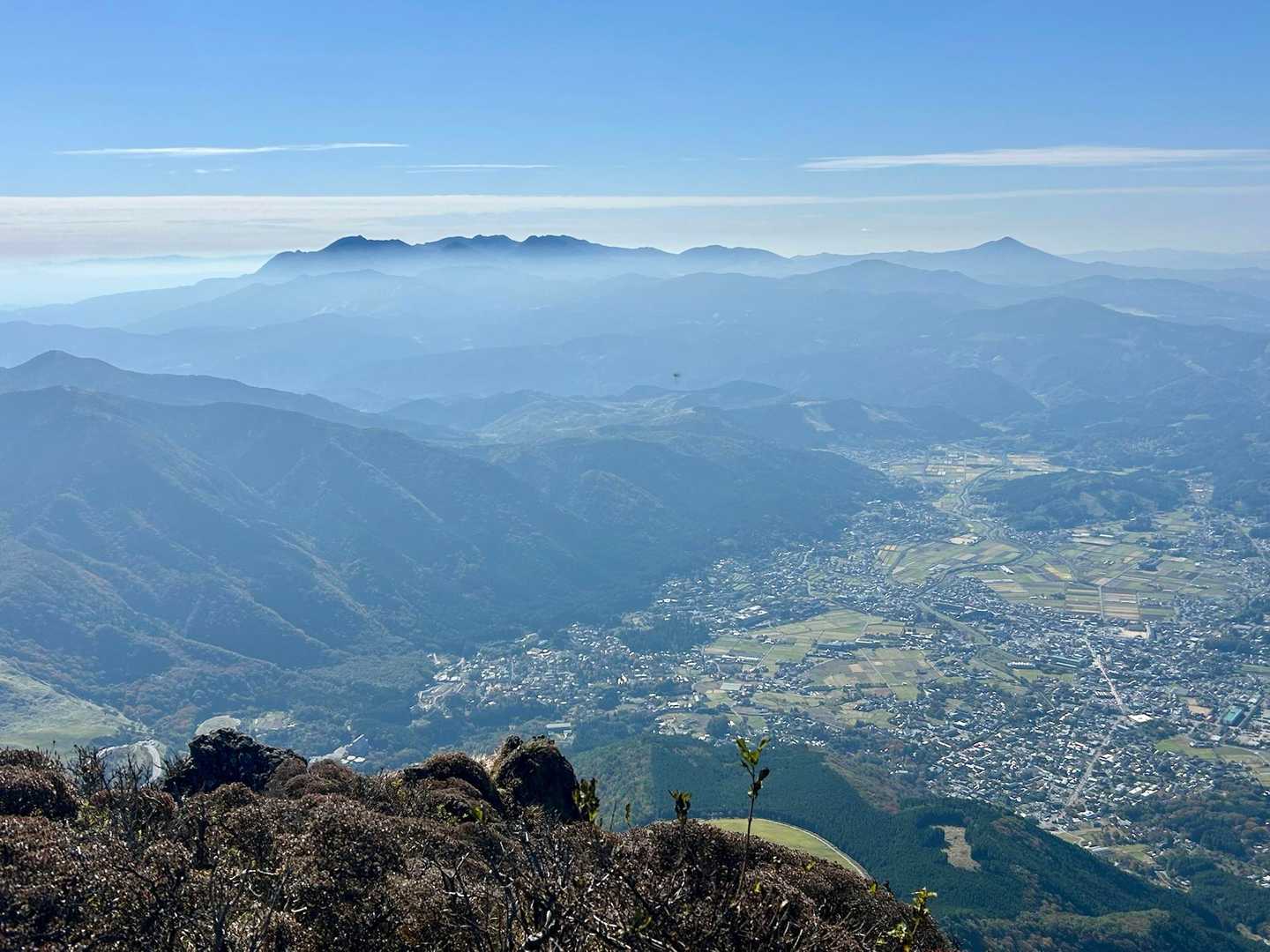 最高の絶景を
眺めながら下山((´∀｀*))