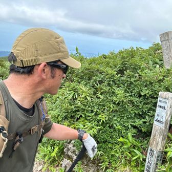 県境まで下りました
んー
もう終わりかー