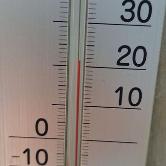 復路は晴れてたのでメチャ暑く、かなり気温が上昇してると思いきや21℃とは、体感より低いやん😂

そして東屋のテーブルに手袋がありました、往路では東屋に寄ってないので誰かが拾って置いてくれてました、感謝です🙇
テーブルには私と同じく手袋の片手が1つ、折りたたみクッションの忘れ物が2つ有りました🙏