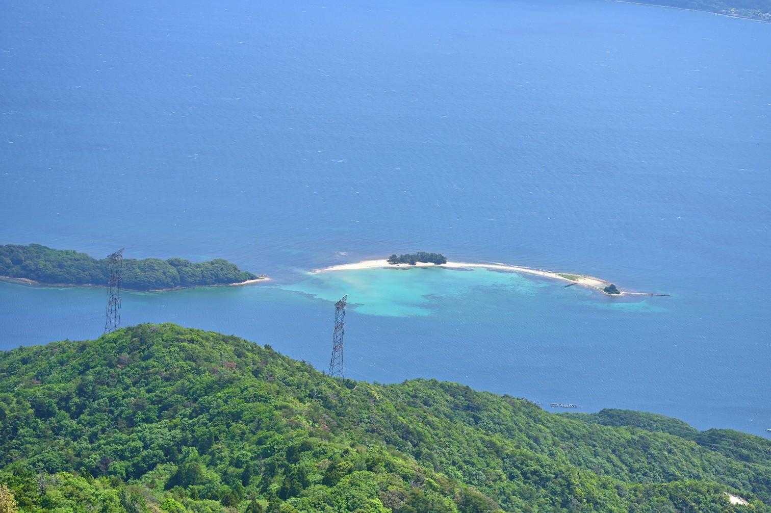北陸のハワイ　水島　エメラルドグリーン❗️キレイやわ～😊