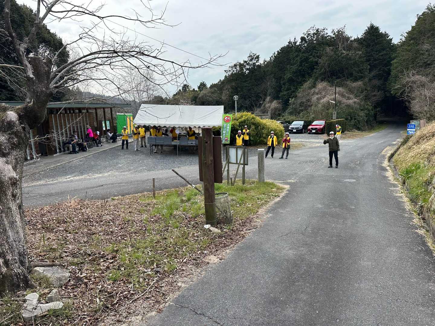 1番大きなエイド！

スタッフからの声援がうれしいなー
まるでTJARの選手になった気分😁