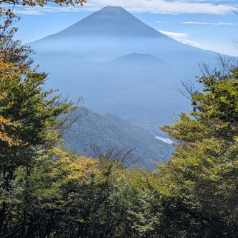 三方分山山頂からの富士山🗻