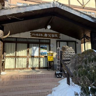 唐沢鉱泉は冬期休業中です

下調べだと駐車場のトイレは冬期閉鎖になっていましたが、道路の反対側に冬期用として1つありました🚽