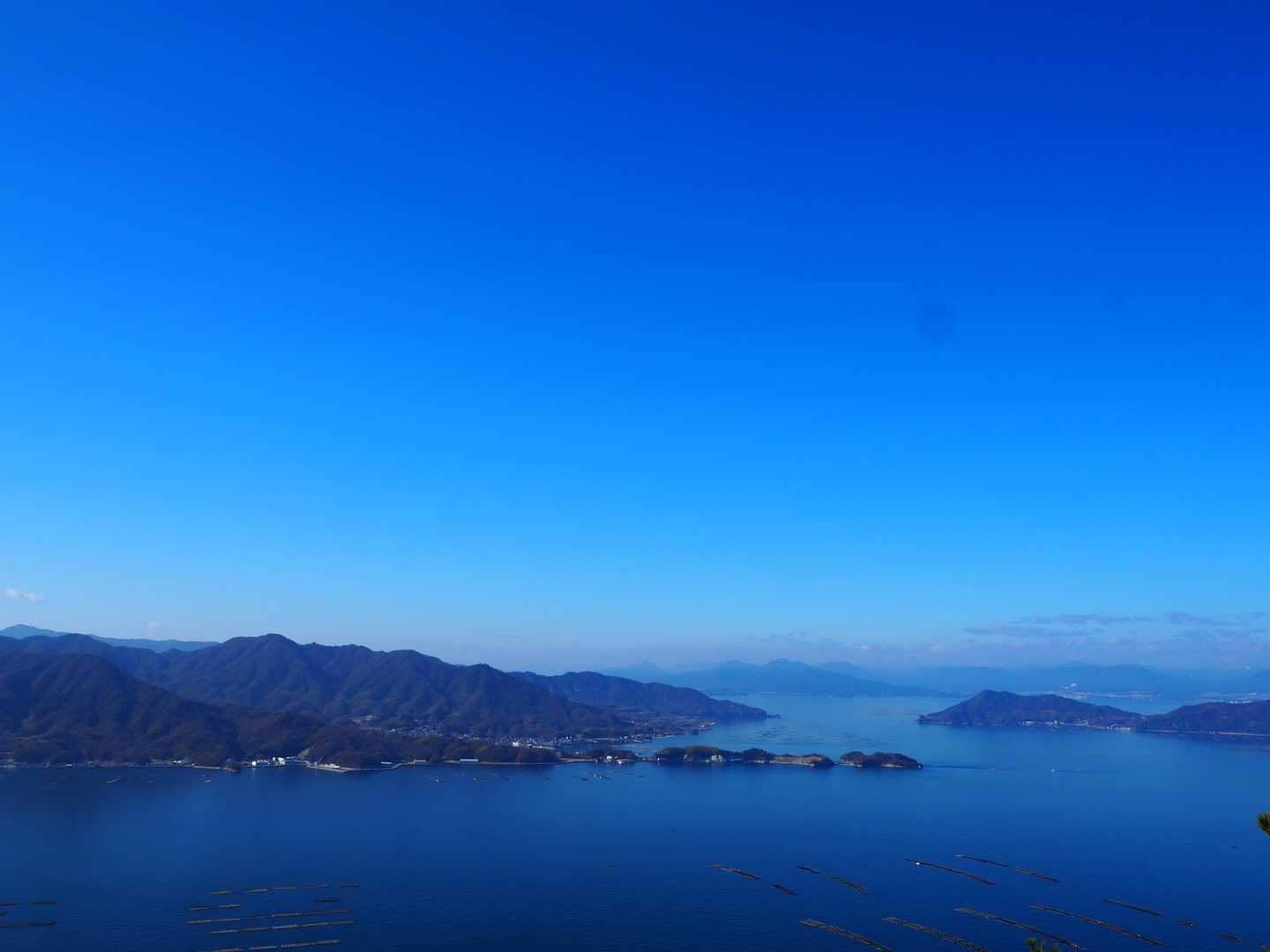 正月からとても爽やかな青空
