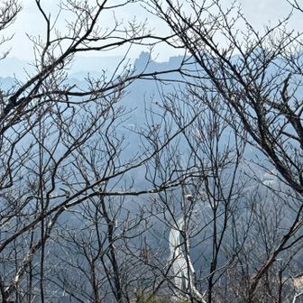 目の前のギザったヤツが先週登った高岩どすな